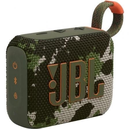 Coluna Bluetooth | JBL | GO 4 | Squad | Verde Camuflado