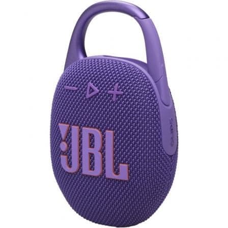 Coluna Portátil | JBL | Clip 5 | Bluetooth | IP67 | USB-C | Roxa
