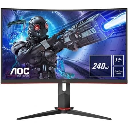 Monitor LED Curvo | AOC | C32G2ZE | 31.5" | 1ms | FreeSync | 240Hz