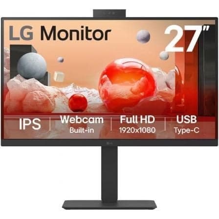 LG 27BA850-B pantalla para PC 68,6 cm (27") 1920 x 1080 Pixeles Full HD Negro - 1393422