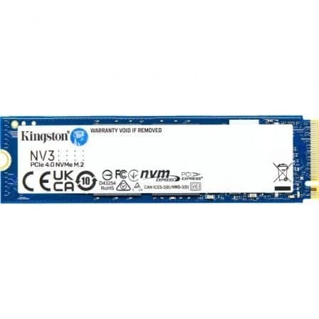 Kingston Technology NV3 M.2 500 GB PCI Express 4.0 NVMe 3D NAND - 1385512