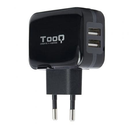 CARGADOR PARED USB TQWC-1S02 2xUSB 3.4 A(TOTAL) AI-TECH NEGRO