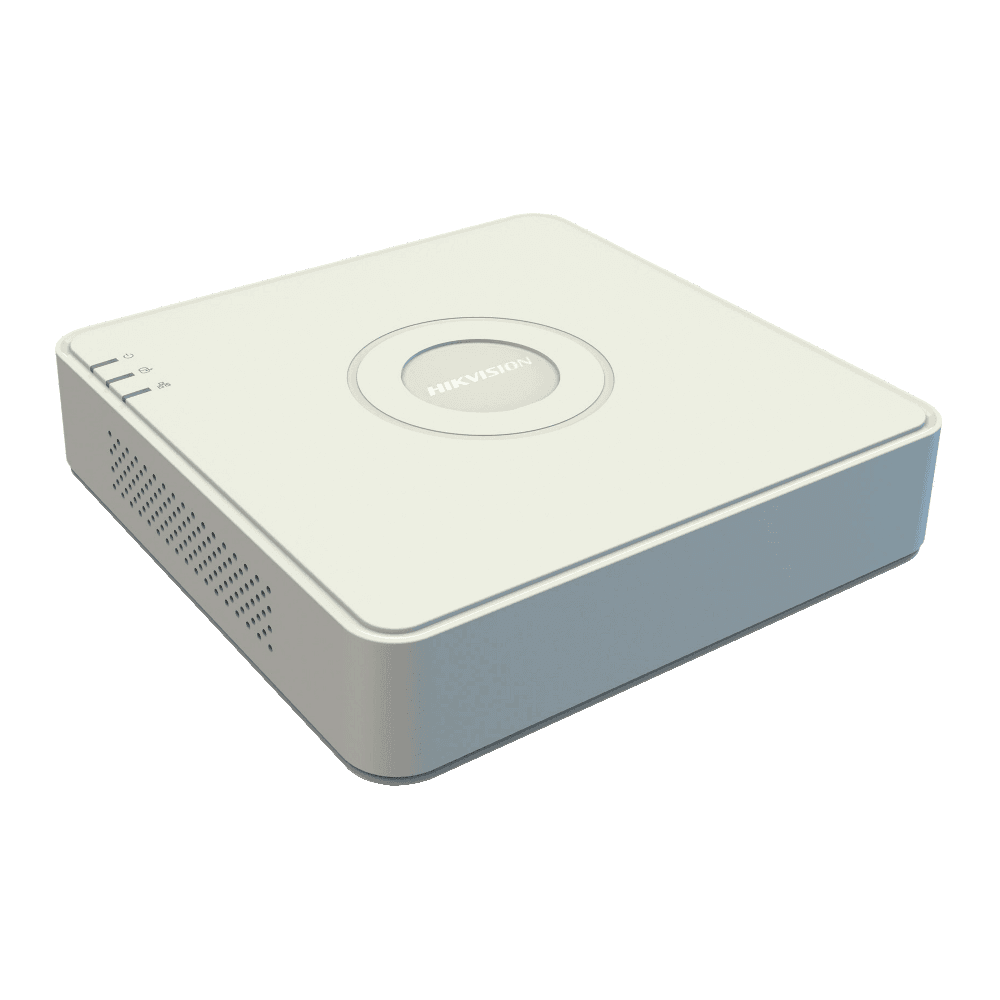 * Gravador 5 em 1 Hikvision * Rato * Adaptador AC/DC 12 V * CD com manual e software MarcaHIKVISIONGamaValueFormato de vídeoHDTVI / HDCVI / AHD / CVBS / IPEntradas de vídeo8 Canais BNC, (HDTVI / HDC