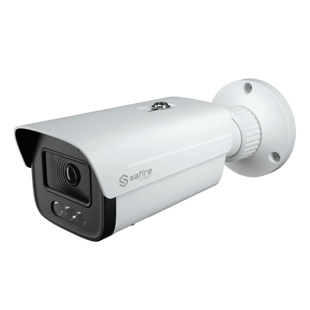 * Câmara Bullet IP Safire inteligente I1 * Material de instalação * Guia rápido de instalação MarcaSafire SmartGamaI1 com dissuasão ativaSensor de imagem1/3" Progressive Scan CMOSResolução m?