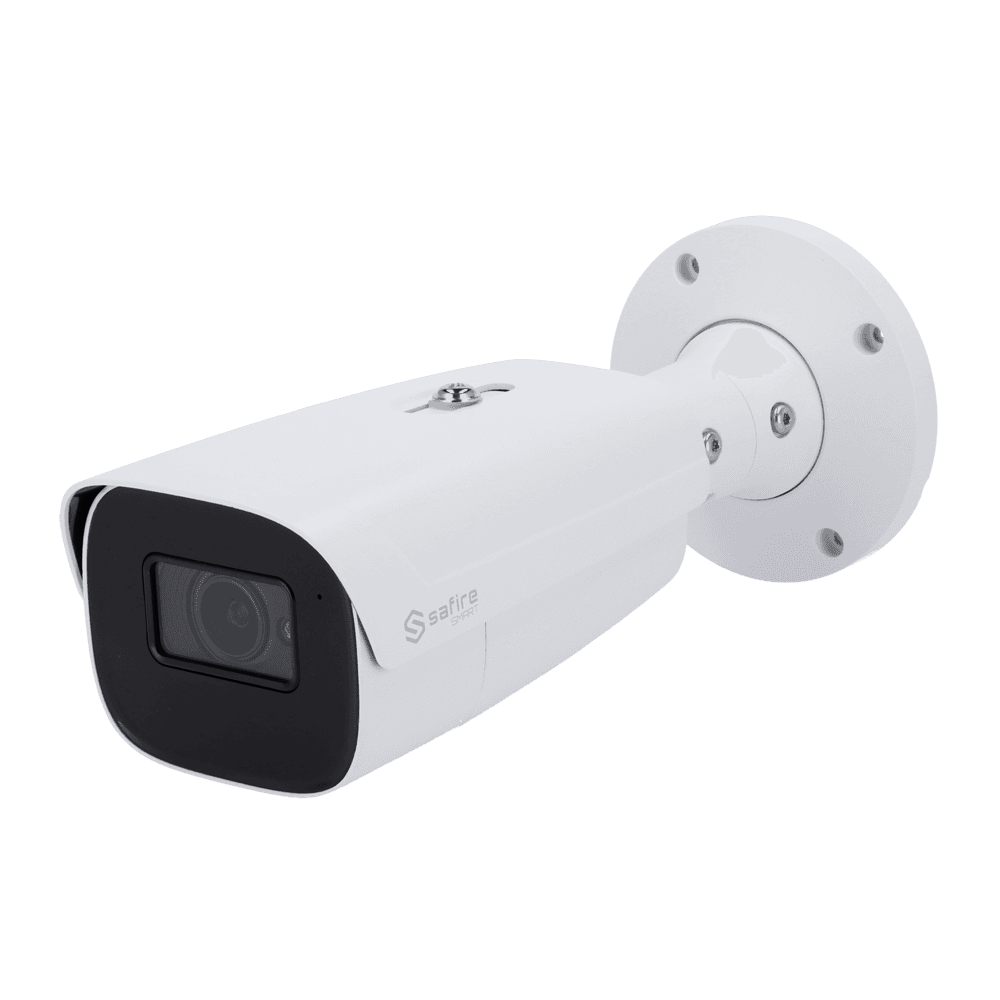 * Câmara Bullet IP Safire inteligente I1 * Material de instalação * Guia rápido de instalação MarcaSafire SmartGamaI1Sensor de imagem1/3" Progressive Scan CMOSResolução máxima4 Megapíxel (25